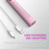 Fairywill 507 USB Elektrische Schallzahnbürste 5 Modi 4 Weiche Ersatzköpfe Timer – Bild 5