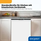 Exquisit PLUS Geschirrspüler 60 cm, 12 Maßgedecke, 11 Liter, GSP6312-030D weiss – Bild 3