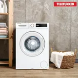 Telefunken Waschmaschine 8 kg Frontlader Inverter Motor 1400 U/Min. AquaStop NEU – Bild 2