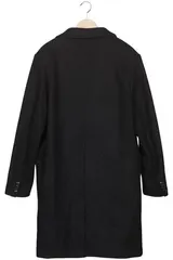 H&M Mantel Herren Winter Parka Winterjacke Gr. 50 Wolle Schwarz #b3lc3ca – Bild 2