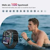 Alexa Smartwatch Damen Herren Fitnessuhr mit Telefonfunktion IP68 Wasserdicht – Bild 4