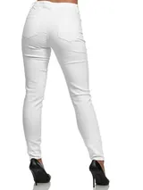 Tazzio Jeans Damen High Waist Skinny Fit Jeanshose Stretch Denim Hose – Bild 6