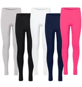 5er Pack Mädchen Lange Leggings Hose Freizeithose MS10-130 – Bild 3