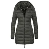 Marikoo Damen Winter Übergangs Mantel Winterjacke Stepp Jacke gesteppt NEU B603 – Bild 1
