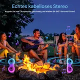 2000W Bluetooth Lautsprecher LED Subwoofer Boombox Musikbox Party mit Mikrofon – Bild 10