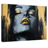 Leinwand Bilder Abstrakt Leinwandbild XXL Modern Wanddeko Wandbilder Wohnzimmer – Bild 1