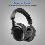 MEDION LIFE HX1 Plus Over Ear Kopfhörer Bluetooth ANC Wireless Schwarz – Bild 6