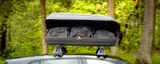 Dachbox 132x78x34,5 + Dachträger  Audi A4 B7 2004-2008 Mit Dachreling – Bild 9