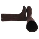 Damen Stiefel mit Reißverschluss Ital-Design 8959 in Braun – Bild 2