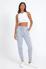 COMEOR Jogginghose Damen  Baumwolle Sporthose Lang Warme Trainingshosen – Bild 4
