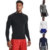 Under Armour HeatGear Mock Herren Longsleeve Shirt Sportshirt – Bild 7