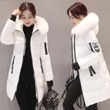 Winter Hooded Parka Damen Winter Jacke Stepp Mantel Steppjacke Langejacke Warm – Bild 8