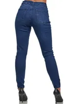 Tazzio Jeans Damen High Waist Skinny Fit Jeanshose Stretch Denim Hose – Bild 6