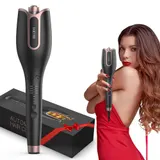 Lockenstab Automatisch Modell mit 4 Temperaturen 3 Heizzeiten 220°C Schwarz – Bild 1