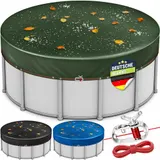 tillvex® Poolabdeckung Rund für Pool Abdeckplane Winter Abdeckung Solar Plane – Bild 9