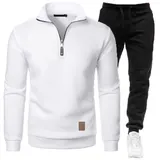 Trainingsanzug Set Herren Jogging Sportanzug Sweatshirt Jogginghose Langarm Suit – Bild 4