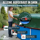 Pool-Abdeckung Abdeck-Plane rund Winter Poolfolie Solarplane UV Schutz 200g/m² – Bild 6