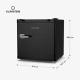 Mini Kühl-/Gefrierschrank 31 L Mini Tiefkühlschrank Freistehend Kühltruhe Retro  – Bild 7