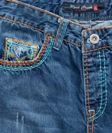 Rock Creek Herren Jeans Hosen Comfort Fit dicke Naht Denim Blau Herrenjeans M70 – Bild 4