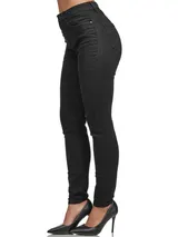 Tazzio Jeans Damen High Waist Skinny Fit Jeanshose Stretch Denim Hose – Bild 1