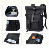 Herren Rucksack Damen Wasserdicht Freizeit Sport Arbeit Schulrucksack Daypack – Bild 6