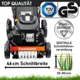 BRAST Rasenmäher Benzin 3,5kW (4,7PS) | 46cm Schnittbreite | 18170 – Bild 3