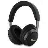Guess Bluetooth 5.4 Wireless Headset On-Ear ANC / ENC IPX4 Metal Logo Black – Bild 1