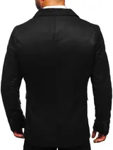 Mantel Jacke Wintermantel Sakko Casual Stehkragen Motiv Men Herren BOLF Classic – Bild 3