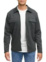 Indicode Herren Langarmhemd INNello Zip Shirt-Herrenhemd Reißverschluss Hemd – Bild 2