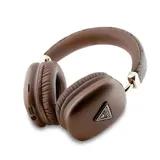 Guess Bluetooth 5.3 Wireless Headset On-Ear Triangle Logo Brown – Bild 2