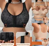 Damen BH Große Größen Frontverschluss Ohne Bügel Komfort BH 2XL 3XL 4XL Sexy u81 – Bild 4