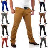 Tazzio Herren Chino-Hose Colored Stoff Chino Hose Business Männer Freizeithose – Bild 3