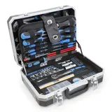 Karcher Werkzeugkoffer 114-teiliges Werkzeug-Set mit Hammer Schraubendreher uvm. – Bild 4