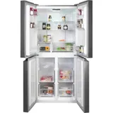 Privileg French Door Kühl-Gefrierkombination NoFrost Standkühlschrank Edelstahl – Bild 6