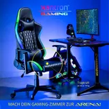 Gaming Stuhl RGB LED Beleuchtung Gamer Sessel Gaming Chair Gamingstuhl – Bild 2