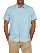 riverso Leinenhemd Herren Kurzarm Regular Fit RIVEmilio Freizeithemd Sommerhemd – Bild 1