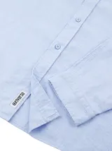riverso Leinenhemd Herren RIVFabio Regular Fit Freizeithemd Langarm Leinen Hemd – Bild 5