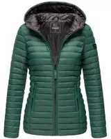 Marikoo Damen Stepp Jacke Steppjacke mit Kapuze gesteppt Übergangsjacke B857 NEU – Bild 1