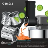 KESSER® Küchenmaschine 3in1 mit Fleischwolf Teigmaschine Knetmaschine Entsafter – Bild 4