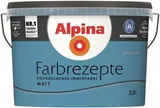 Alpina Farbrezepte bunte Wandfarbe 2,5 L hochdeckend atmungsaktiv, Farbwahl Matt – Bild 1