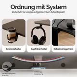 CASARIA® Schreibtisch Bürotisch Computertisch Höhenverstellbar Elektrisch Büro – Bild 3
