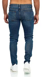 Herren Jeans Hose Basic Stretch Jeanshose Regular Skinny  Slim NEU AMICA 2 – Bild 2