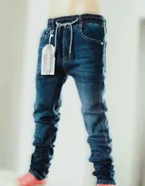 THERMO Jungen-Jeans-Denim-Jogger-Style-Kinder StretchHose~Gr.8-16~Neu~7361 Blu29 – Bild 2