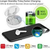 TRUE WIRELESS EARPHONES TWS EARBUDS BLUETOOTH 5.0 DEEP BASS TOUCH CONTROL WEISS – Bild 5