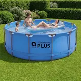 Pool Framepool Aufstellpool rund 366x100cm Schwimmbad Schwimmbecken ohne Zubehör – Bild 11