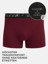 TAZZIO Boxershorts Men Herren 8er Pack Unterwäsche Unterhosen Männer Retroshorts – Bild 5