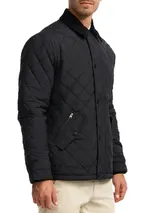 Indicode Herren Übergangsjacke INAldos-Jacke Rautensteppung Cordkragen Männer – Bild 4
