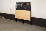 TrendLine Werkbank Werktisch Arbeitstisch klappbar Massivholzplatte Freistehend – Bild 8