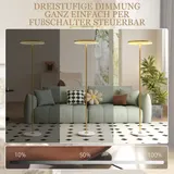 Stehlampe LED Wohnzimmer Dimmbar Stehleuchte mit 3 Lichtfarben, Fußschalter – Bild 5