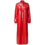 DE iEFiEL Damen Langarm Nachtkleid Metallic Kleid Wasserdichte Pyjamas  – Bild 5